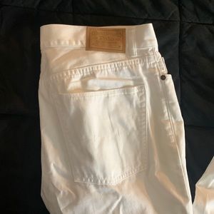 Ralph Lauren Jeans 33x32 White Never Worn